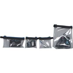 Orca OR-18 Transparent Pouch Set, 4 Pack