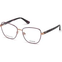 Guess GU 2815 081, including lenses, SQUARE Glasses, FEMALE