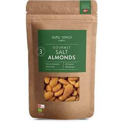 Guru Snack Gourmet Salt mandler Økologisk 120