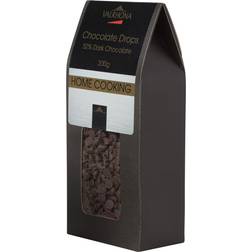 Valrhona Mørk Chokolade Drops 52%, 200