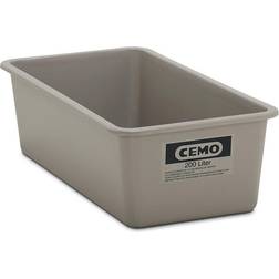 Cemo Large GRP container, capacity 200 l, LxWxH 1218 x 620 x 358 mm, grey