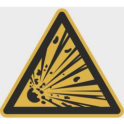 Hazard signs, hazard: explosive material, pack