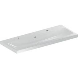 Geberit iCon Light Waschtisch 120 cm x 48 cm Mit 2 Hahnlöcher 501837