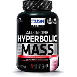 USN Hyperbolic Mass High Protein Creatine Carbohydrates All In One Gainer 2kg