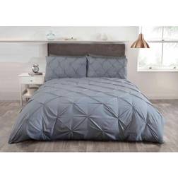 Rapport Furnishings Single Balmoral Set Duvet Cover Grey, Silver