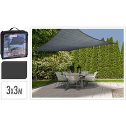 ProGarden Shade Cloth Dark Grey Square Sun Sail Awning