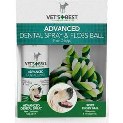 Vets Best Dog Dental Kit 120ml White/Green