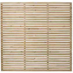 Forest Garden Slat Fence Panel