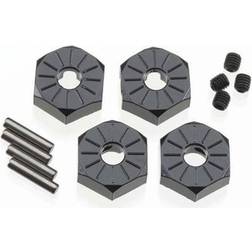 Axial Narrow 12mm Aluminum Hub Black (4pcs)