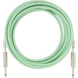 Fender Original Series 18.6 foot Instrument Cable, Surf Green