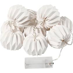 Creativ Company LED Light with Lampshades Ljusslinga 10 Lampor