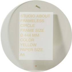 Studio About - Frameless Circle Transparent Ramme