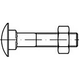 Toolcraft TO-6855720 Flade rundhovedskruer M8 70 603 Stål