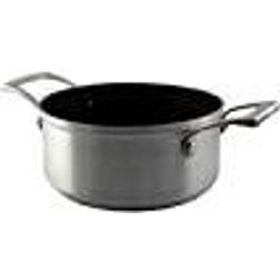 Bastilipo gjutna aluminium kastrull non-stick sten interiör 24 cm