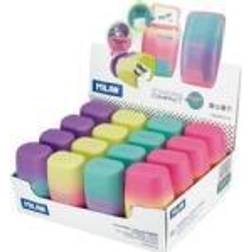 MiLAN Compact Sunset pencil sharpener (16 pcs)