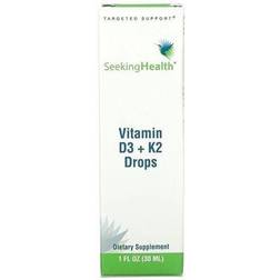 Seeking Health Vitamin D3 + K2 Drops 30 pcs