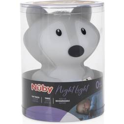 Nuby Fox Silicone Rechargeable, Color Changing Touch Night Light