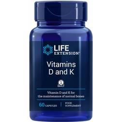 Life Extension Vitamin D K 60 stk