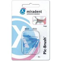 Miradent Miradent Interd Pic-Brush Ersatzb Large Blau 6 St