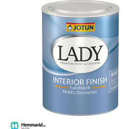 Jotun Snickerifärg Lady Interior Finish Træmaling Hvid 2.7L