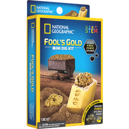 National Geographic Fool's Gold Mini Dig STEM Science Kit