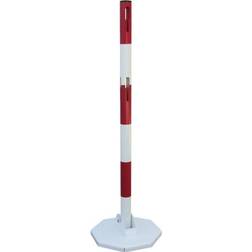 Viso RS PRO Poteau en Acier Rouge/Blanc x Haut. 1000mm
