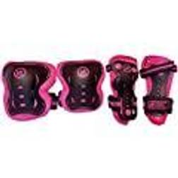 KRF Protecciones Set Protect 16 rosa infantil S Red