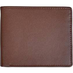 Royce New York Bifold Wallet with Zippered Coin Slot