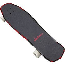 Jackson Red & Black Swirl Skateboard