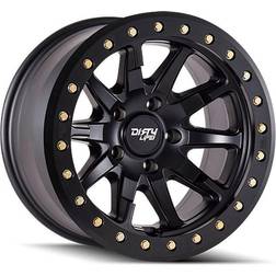 Life DT-2 9304, 20x9 Wheel with 6x135 Bolt Pattern Matte