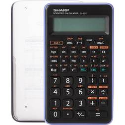 Sharp EL-501T Calculatrice Scientifique 12 Chiffres Violet