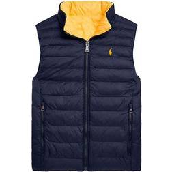 Polo Ralph Lauren Classic Reversible Down Vest - Navy/Yellow