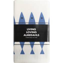 Almedahls Herring Nappe Bleu (220x145cm)