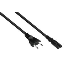 Good Connections EURO 2 Pol AC kable sort 5m