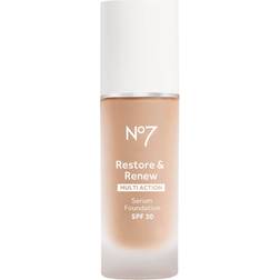 No7 Restore & Renew Serum Foundation Calico calico