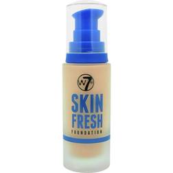 W7 Skin Fresh Foundation Nude Beige 30 ml