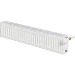 Stelrad Compact All In Plinth radiator Firedobbeltplade rumstørrelse