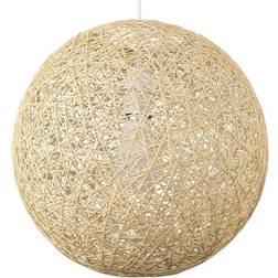 Bjorn Medium Cream Twine Pendant Lamp