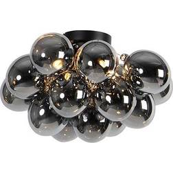 QAZQA ceiling black glass Pendelleuchte