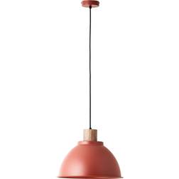 Brilliant Erena light, wooden detail Pendant Lamp