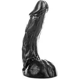 All Black Dildo schwarz 23cm