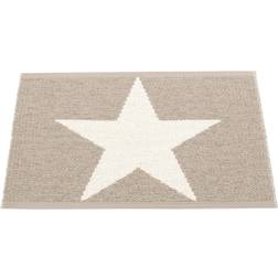 Pappelina Viggo Gulvløber, Mud/vanilla Hvid, Beige, Brun cm