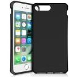 ItSkins SPECTRUM SOLID cover til iPhone 8 Plus 7 Plus 6s Plus 6 Plus Sort