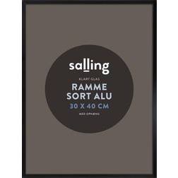 Salling sort alu m/klart Ramme