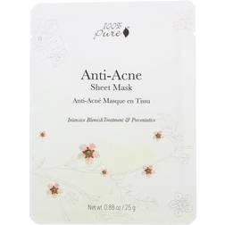 100% Pure Sheet Mask Anti Acne