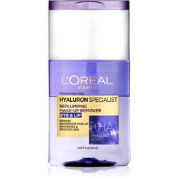 L'Oréal Paris Hyaluron Specialist Zwei-Phasen Foundation Entferner für wasserfestes Foundation mit Hyaluronsäure 125 ml