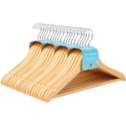 Songmics Cintres En Bois Massif Antidérapant 20 pcs