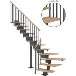 Dolle Dubai Kvartsvingstrappe Classic IIII 255-315 cm
