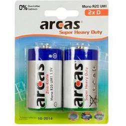 Arcas Battery Super Heavy Duty C/R14 2 pcs