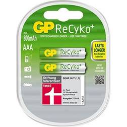 GP Batteries ReCyko Rechargeble AAA 800mAh